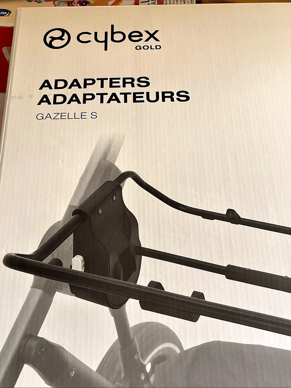 NIB - Cybex Gazelle S - Car Seat Adapters for Stroller - Works with Graco & more